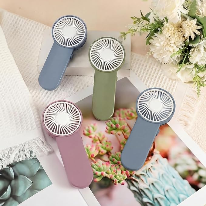 Sumind 12 Pcs Small Personal Portable Fan Mini Handheld Bulk 1 Speed Electric - Image 2