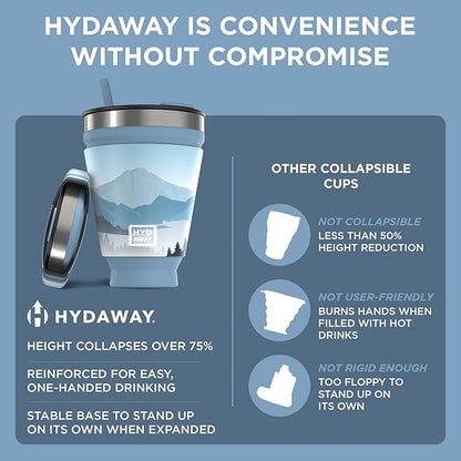 HYDAWAY 16oz Collapsible Tumbler - Image 6