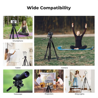 K&F Concept Camera Tripod, Cellphone Clip - Image 8