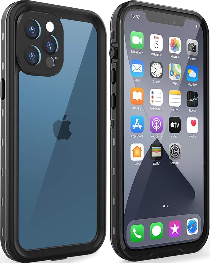 for iPhone 12 Pro Max Waterproof Case 6.7'' by LOVEBEIDI