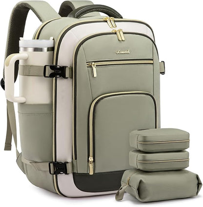 LOVEVOOK Travel Backpack For Women Flight Approved, 50L Large Carry On Backpack by LOVEVOOK