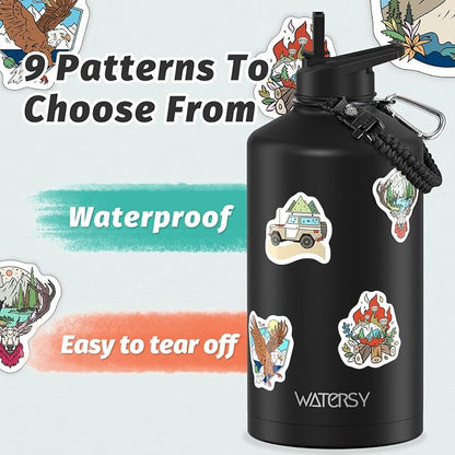 1 Gallon Water Bottle Insulated, BPA Free&Leak Proof, 128oz Stainless Steel - Image 4