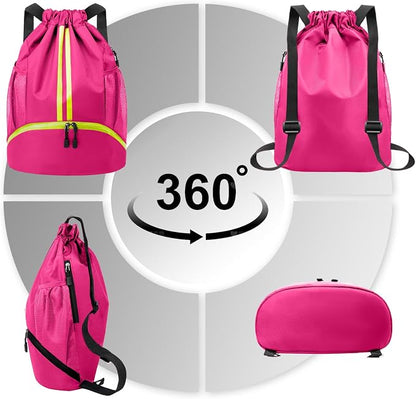 Hoedia Sports Drawstring Backpack - Image 6