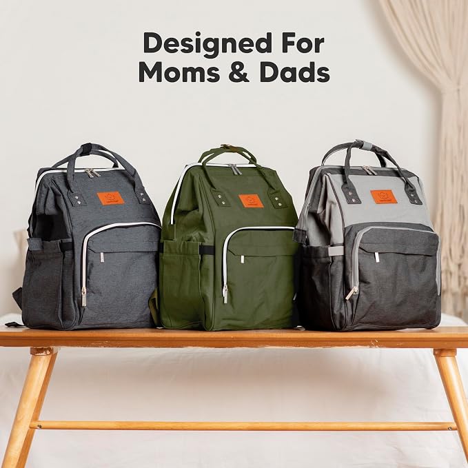 KeaBabies Baby Diaper Bag Backpack - Image 8