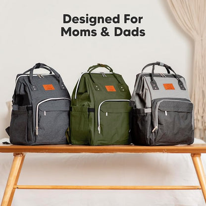 KeaBabies Baby Diaper Bag Backpack - Image 8