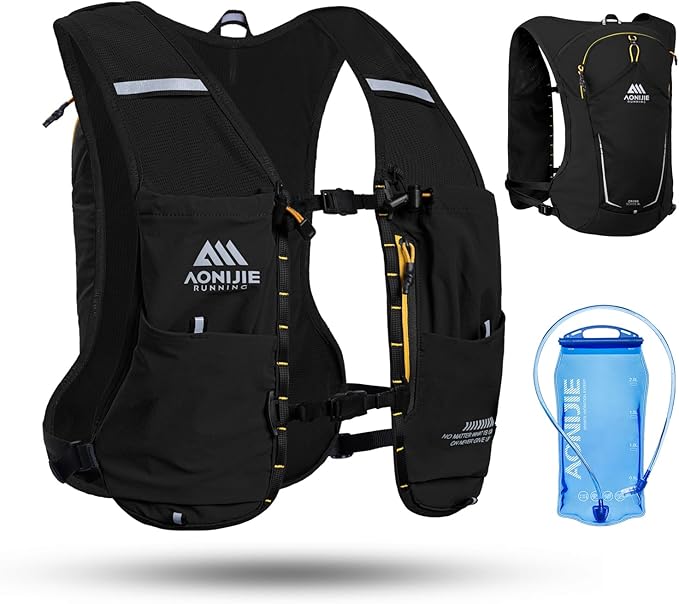 AONIJIE Running Hydration Vest for Men & Women, 8L Hydration Backpack, by AONIJIE