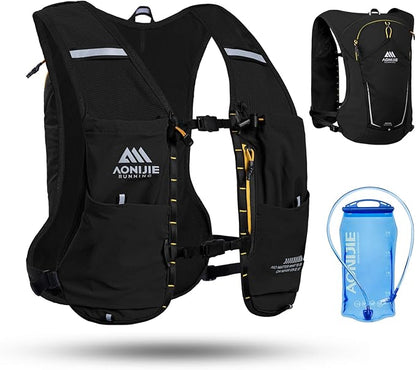 AONIJIE Running Hydration Vest for Men & Women, 8L Hydration Backpack, by AONIJIE