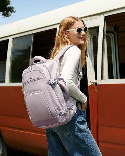 LOVEVOOK Travel Backpack For Women Flight Approved, 50L Large Carry On Backpack - Image 2