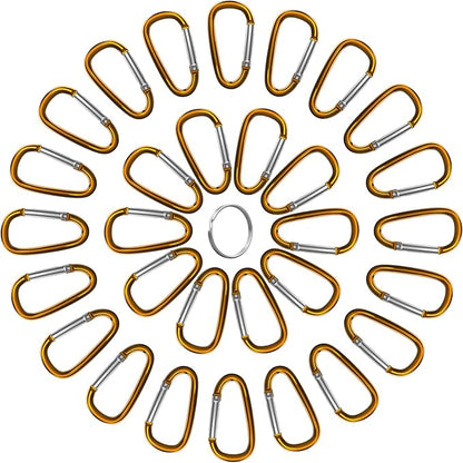 30PCS Aluminum Carabiner Clips - Image 6