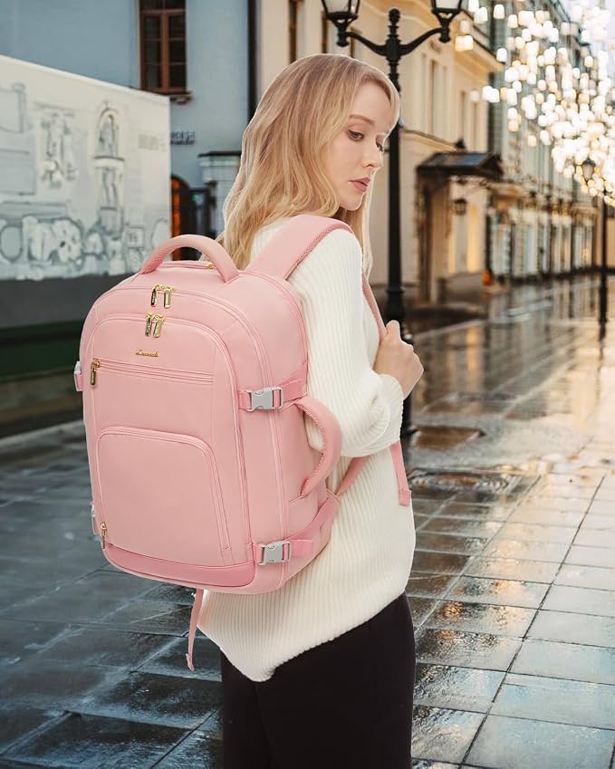 LOVEVOOK Travel Backpack For Women, 40L Carry On Backpack Flight Approved - Image 6