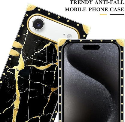 for iPhone 17 Air Case Luxury Golden Decoration - Image 4