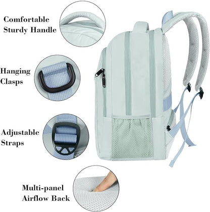 MATEIN Travel Laptop Backpack, Lightweight Anti Theft School Bookbag - Image 4