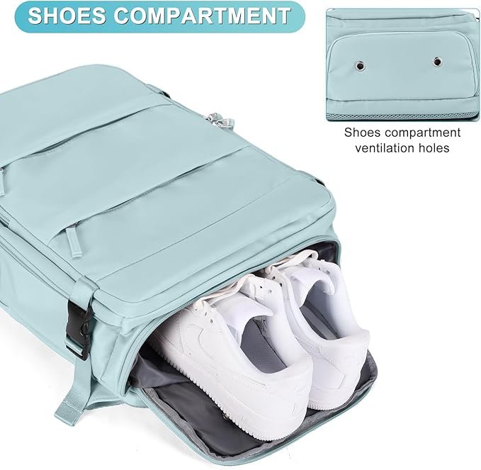 coofay Large Personal Item Travel Backpack - Image 5