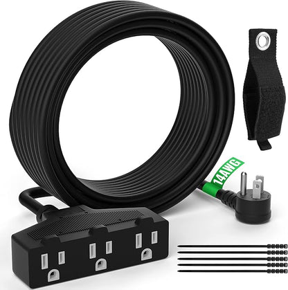 Outdoor Extension Cord 1 Ft by Elecan