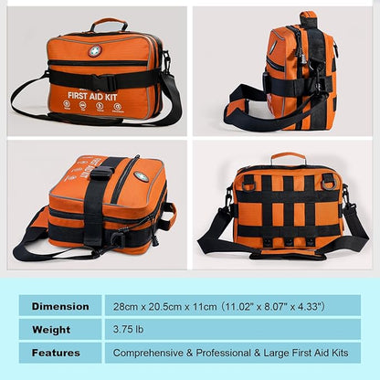 Professional 435 Pieces Large First Aid Kit - Image 6