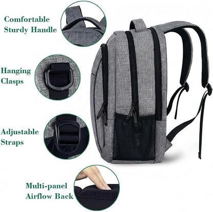 MATEIN Travel Laptop Backpack, Business Anti Theft Slim Sturdy Laptops Backpack - Image 6