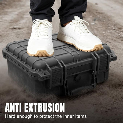 Jack Boss 13.6X11.4X6 Inch Hard Case, Portable Weather Waterproof Protective - Image 6