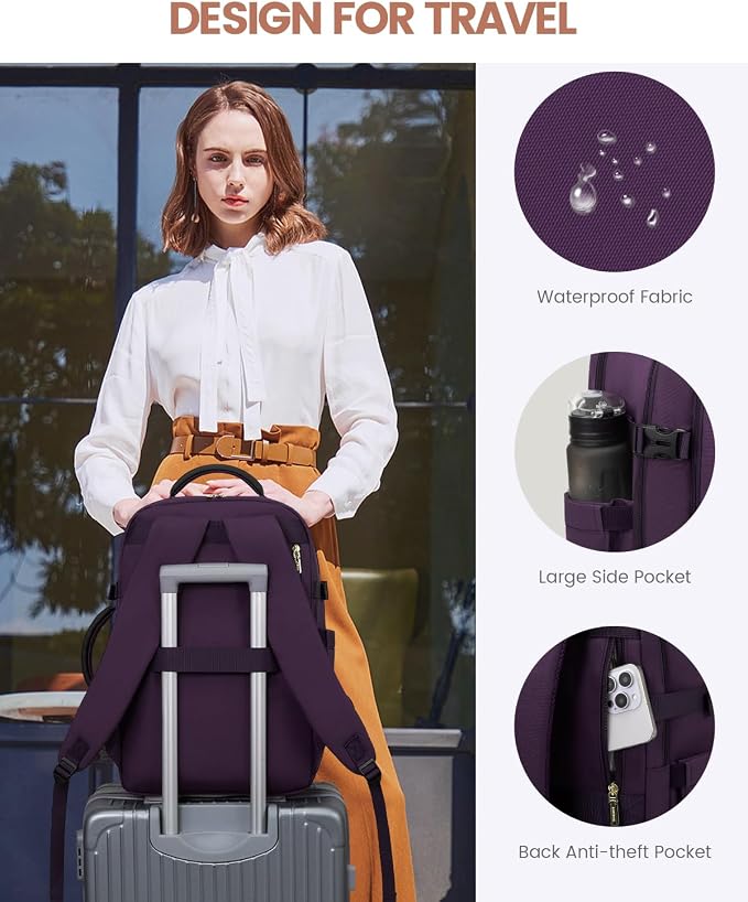 LOVEVOOK Carry On Travel Backpack - Image 7