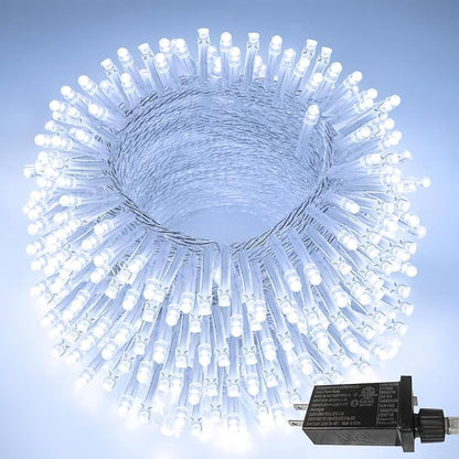 66 FT 200 LED Christmas String Lights Outdoor/Indoor, Extendable Twinkle Fairy by KAQ