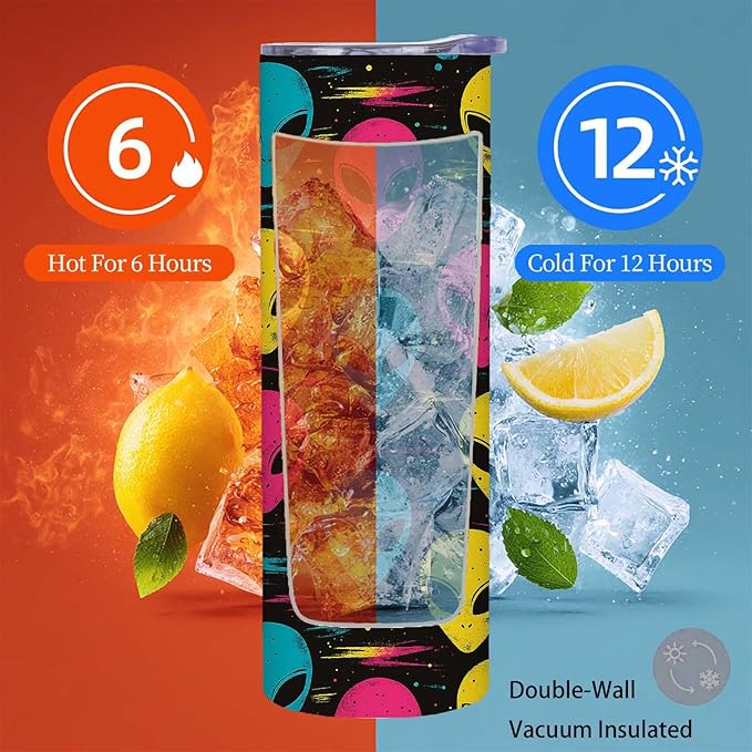 Firmiso 20 oz Tumbler｜Skinny Insulated Travel Mug｜Stainless Steel Cup - Image 5