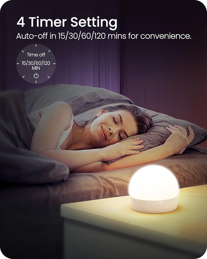 Rechargeable Light Bulbs with Remote Control 4 Packs, Battery Operated Light - Image 5
