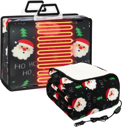 Riakrum 12V Car Heated Blanket for Cold by Riakrum