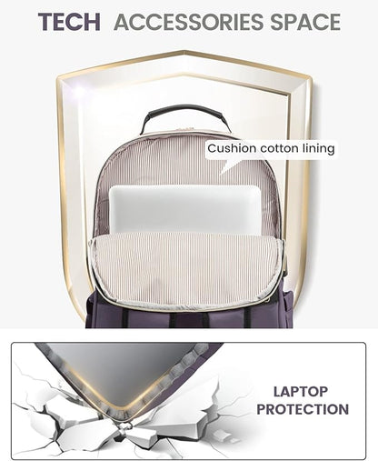 LOVEVOOK Laptop Backpack for Women, Large Capacity Travel Computer Work Bag - Image 7