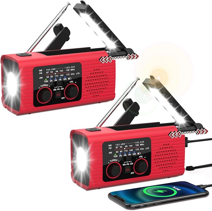 NITIGO Emergency Weather Radio NOAA AM FM WB by Nitigo