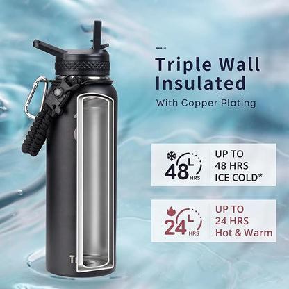Trebo 40oz Water Bottle Insulated - Image 2