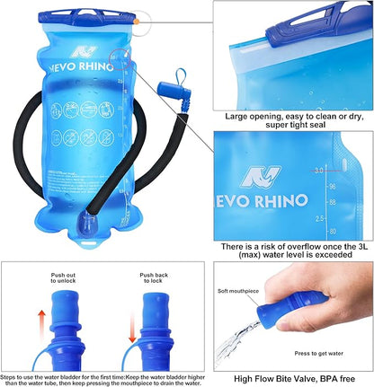 N NEVO RHINO Hydration Backpack, 18L Multipurpose Hiking Backpack - Image 7