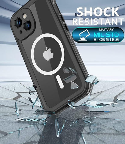 for iPhone 15 Case Waterproof, Shockproof Dustproof IP68 Waterproof iPhone 15 - Image 4
