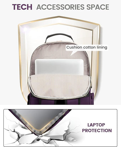 LOVEVOOK Laptop Backpack for Women, Travel Computer Work Bags - Image 7