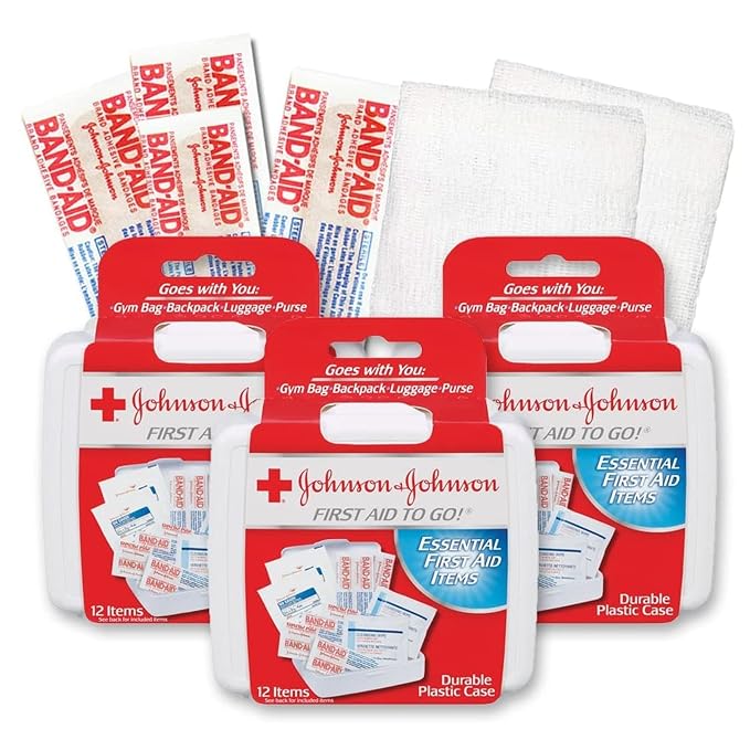 Johnson & Johnson First First Aid Kit Travel Size by Unknown