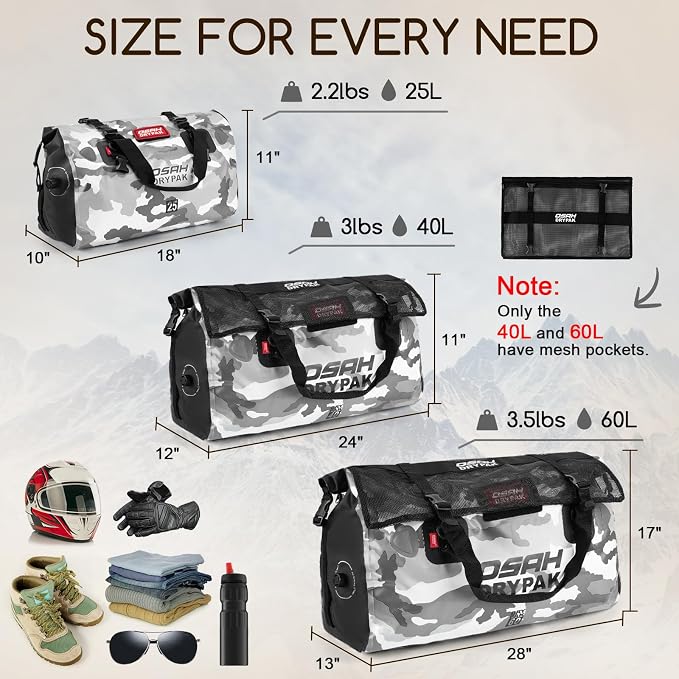 OSAH DRYPAK Waterproof Duffel Bag - Image 2