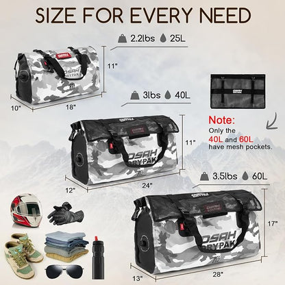 OSAH DRYPAK Waterproof Duffel Bag - Image 2
