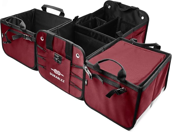 Car Cooler Bag for Trunk Organizer – Insulated Thermal Carrier for Groceries - Image 4