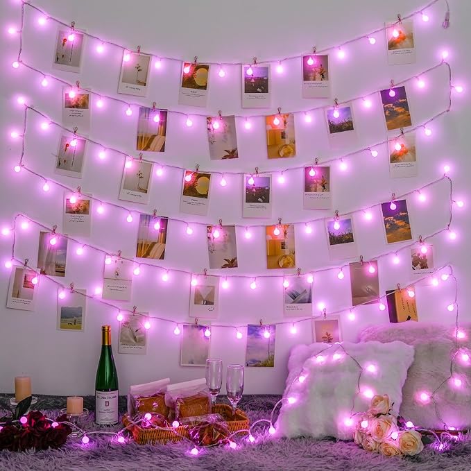 JMEXSUSS Globe String Lights Battery Operated - Image 4