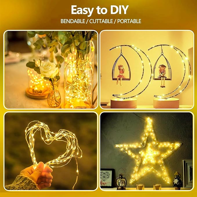 6-Pack Fairy Lights Battery Operated - Image 4