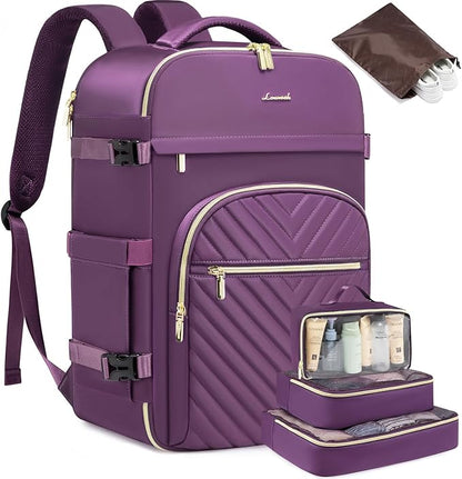 LOVEVOOK Large Travel Backpack for Women, TSA Carry on Backpack for Airplanes by LOVEVOOK