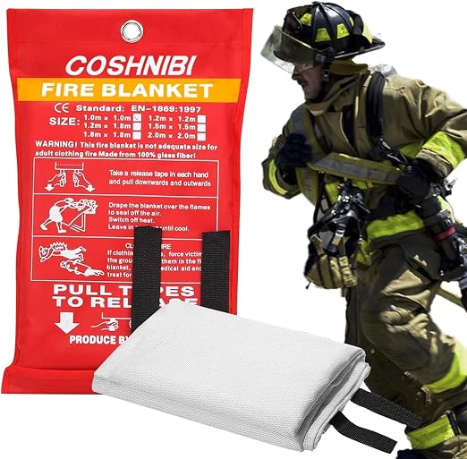 COSHNIBI Emergency Fire Blanket by COSHNIBI