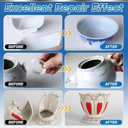 Ceramic Glue Repair Kit, 30g Ceramic Glue - Image 2