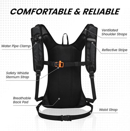 Nepest Hydration Pack Backpack for Women & Men, Lightweight Water Backpack - Image 5