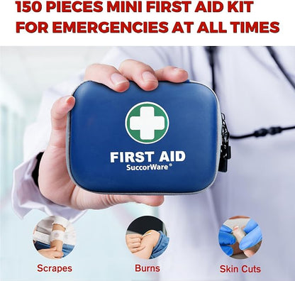 SuccorWare 150 Pieces Mini First Aid Kit - Image 6