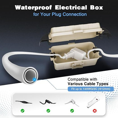 FLEMOON IP55 Outdoor Electrical Box Waterproof - Image 3