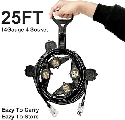 25FT Power Extension Cord - Image 2