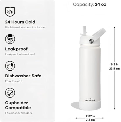 Mininoo Insulated Stainless Steel Water Bottle - Image 5