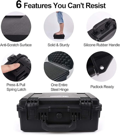 Lykus HC-3810 Waterproof Hard Case - Image 5
