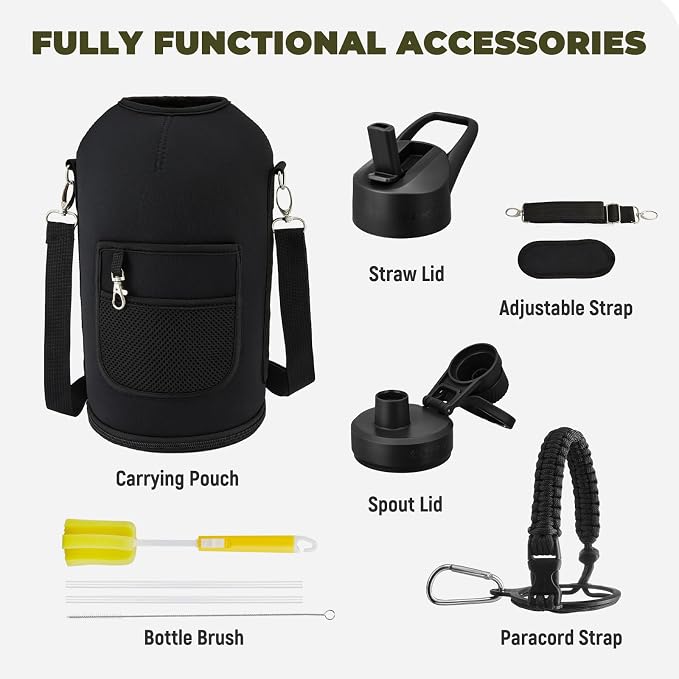 COKTIK 84oz Insulated Water Bottle - Image 3