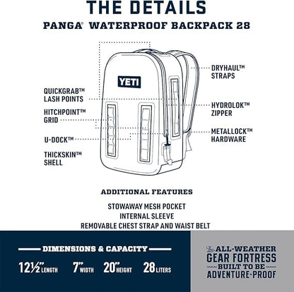 YETI Panga Series Airtight, Waterproof, Submersible Bags, Panga 28 - Image 2