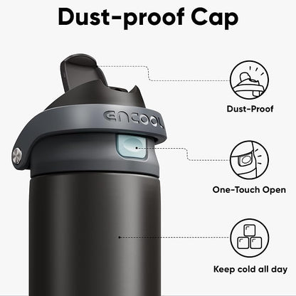 ENCOOL Leakproof Insulated Water Bottle - Image 2